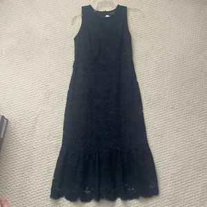 NEW Banana republic lace dress size 6 black